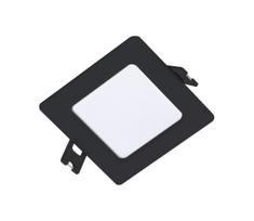 Rabalux 71228 - LED įleidžiamas lubinis šviestuvas SHAUN LED/3W/230V 9x9 cm juoda