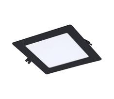 Rabalux 71230 - LED įleidžiamas lubinis šviestuvas SHAUN LED/12W/230V 17x17 cm juoda