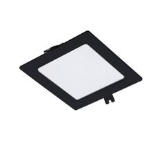 Rabalux 71263 - LED įleidžiamas lubinis šviestuvas SHAUN LED/6W/230V 12x12 cm juoda