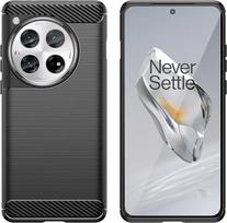 Insmat C AND S Style back cover, OnePlus 12, black (650-1216)