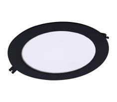 Rabalux 71227 - LED įleidžiamas lubinis šviestuvas SHAUN LED/18W/230V diametras 22 cm juoda