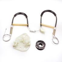 BWR5037 Electric Power Window Regulator Lifter Repair Kit Front Left for Ford Escort MK6 1995-2002 Orion MK3 4/5 Door 91ABA23201