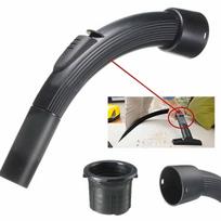 Atsarginė dalis Dulkių siurblio lazdelės rankena Lenkta alkūnė Žarnos galas Hoover 32 mm Juoda
