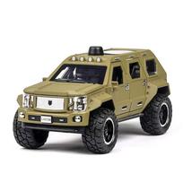 1/24 mastelio liejimo automobilio modelis G Patton lydinio liejamas metalinis automobilis su lengvu garsu, atidaromomis durimis, žaislinis automobilis vaikams Geriausios dovanos 1/24-Size:19.5*8.5*7.5cm armijos žalia spalva