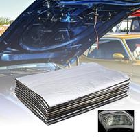 10 vienetų universalus automobilio garso slopinimo kilimėlis, 5 mm storio, skirtas bagažinės dangčiui, daugiafunkcis, atsparus vandeniui 40x25cm
