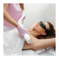 Blauzdų, bikini, pažastų ilgalaikis plaukelių šalinimas lazeriu Laser Sapphire®, Kaune