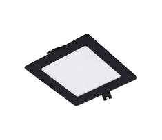 Rabalux 71229 - LED įleidžiamas lubinis šviestuvas SHAUN LED/6W/230V 12x12 cm juoda