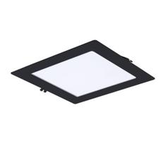 Rabalux 71231 - LED įleidžiamas lubinis šviestuvas SHAUN LED/18W/230V 22x22 cm juoda
