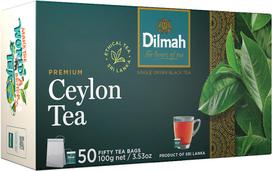 Juodoji arbata DILMAH Premium, 50 vnt.