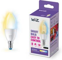 WiZ smart lamp, E14 socket, tunable white – shades of white light, Wi-Fi enabled, 2700-6500 K, 470 lumens (929002448722)