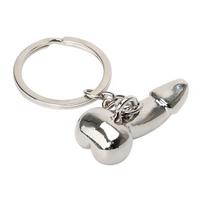 Metalinis raktų pakabukas penis, 2 vnt