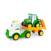Žaislinio John Deere vilkiko ir traktoriaus rinkinys Tomy, 47207