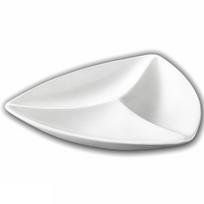 Serviravimo lėkštė, 24 cm, WILMAX Skelta trikampė plokštelė 24 cm