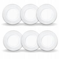 Wilmax lėkščių rinkinys, 6 vnt., WILMAX 25,5 cm vakarienės lėkštė - 6 vnt. rinkinys