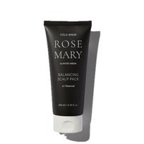 ROSE MARY Atkuriamoji plaukų kaukė riebiems plaukams “Cold Brew Rosemary Balancing Scalp Pack w/ Charcoal”