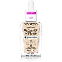 Wet n Wild BareFocus Niacinamide Skin Tint lengvos tekstūros drėkinamasis kremas su atspalviu atspalvis Fair (Neutral) 32 ml