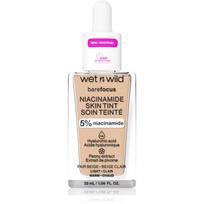Wet n Wild BareFocus Niacinamide Skin Tint lengvos tekstūros drėkinamasis kremas su atspalviu atspalvis Fair Beige (Warm) 32 ml