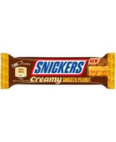Šokoladinis batonėlis SNICKERS Creamy, su žemės riešutų kremu ir skrudintais riešutais, 36,5g