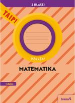 Matematika. Užrašai 2 klasei, 1 dalis (pagal 2022 m. BUP). Serija TAIP!