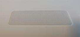 Montavimo kaladėlė EDELMAX, 30 x 100 x 1 mm, 10 vnt.