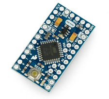 Arduino Pro Mini 328 modulis- 3.3 V/8 MHz - SparkFun DEV-11114