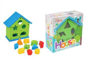 Žaislų rūšiuotojas „Namas“