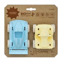 Kudikiams žaislas Eco Kid automobilių komplektas 2 vnt. Elfiki