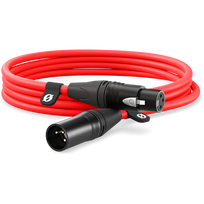 RODE XLR CABLE-3m red - XLR/XLR kabel