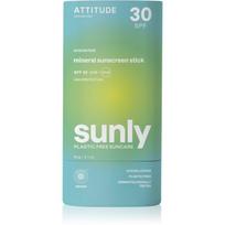 Attitude Sunly Unscented mineralinis apsaugos nuo saulės kremas pieštukinė priemonė SPF 30 60 g