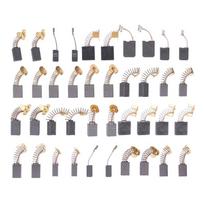 40Pcs Power Tool Carbon Brushes Replacement with 10 Size Can Be Realized Power Tool Carbon Brushes Replacement