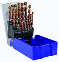 Grąžtų metalui rinkinys Tivoly FURIUS; HSS; 1-13 mm; 25 vnt.
