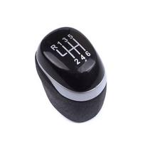 Renault Megane MK4 BFB Kadjar Talisman 328654845R BSP1147 6 greičių pavarų perjungiklio rankenėlės formavimo galvutė sidabrinė juoda spalva