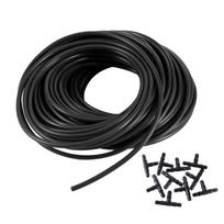 20 m 1/4 colio žarna ir 10 vnt. sodo mikro lašelinio drėkinimo vandens vamzdis 4/7 mm vamzdeliai sodo vejos žemės ūkio antgalis laistymo vamzdis Inner diameter 4mm