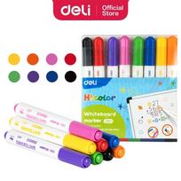 Žymeklių rinkinys baltai lentai Deli U021, 8 spalvų, skirtas vaikams