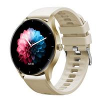Išmanusis laikrodis Išmanusis laikrodis unisex Gravity GT2-4, auksinis/smėlio spalvos