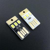 USB mini LED pakabukas - 3 LED - 25x12mm