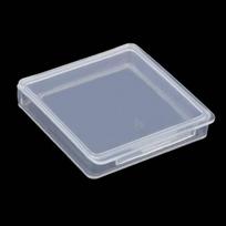 Plastikinė dėžutė 47x47x8mm - uždara talpa
