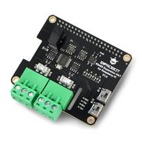 Dviejų kanalų RS485 išplėtimo priedėlis - skirtas Raspberry Pi 4B - DFRobot DFR0824