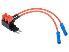 Dvigubas saugiklio adapteris MICRO