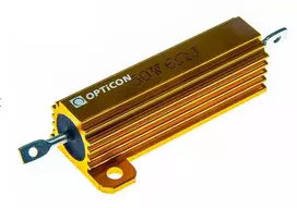 50W rezistorius - 1Ohm - aliumininiame korpuse - RX24 50W 1R