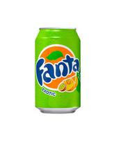 Gaivusis gėrimas FANTA Exotic, gazuotas, 0,33 l, skardinė, D
