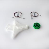 BWR5374 Rankinio lango keltuvo remonto komplektas, galinis dešinysis, Opel Vectra C Z02 2002-2009, Signum 24451522