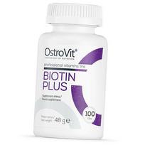 Biotin Plus, Biotin Plus, Ostrovit  (36250048) 100tab