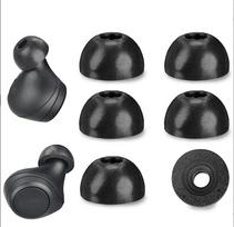 Atminties putplasčio ausinės, skirtos Elite75t, suderinamos su Jabra Elite 75t 65t Anker liberty air x/air 2 / air 2 pro / 2 PRO Bluetooth ausinėmis(S/M/L ) juoda