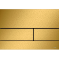 Vandens nuleidimo dvigubas klavišas TECEsquare matinė, Gold Optic (atspari pirštų antspaudams)