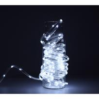 LED lauko šviesos girlianda, šviesos virvelė, šaltai balta, 8 švietimo režimai – 10m, 100LED