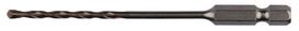 Universalus grąžtas 3mm betonui, medžiui, metalui Makita P-77556 1/4"