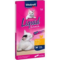 VITAKRAFT Liquid Snack Chicken  - skanėstas katėms - 6 x 15g