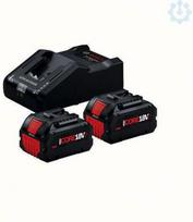 Starter Set 2x8.0Ah PC , GAL 18V-160, Carton 1600A02X03 | 4053423252668