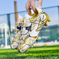 Children Spike Football Boots Ultralight Classic Style Professional Teen-agers Soccer Shoes Comfy Kids Sports Shoes Boys Girls 34